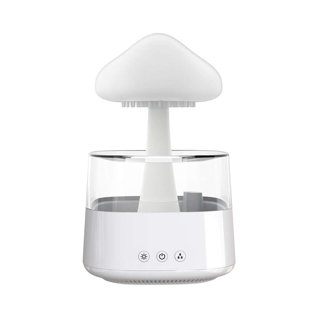 White Mushroom Rain Humidifier