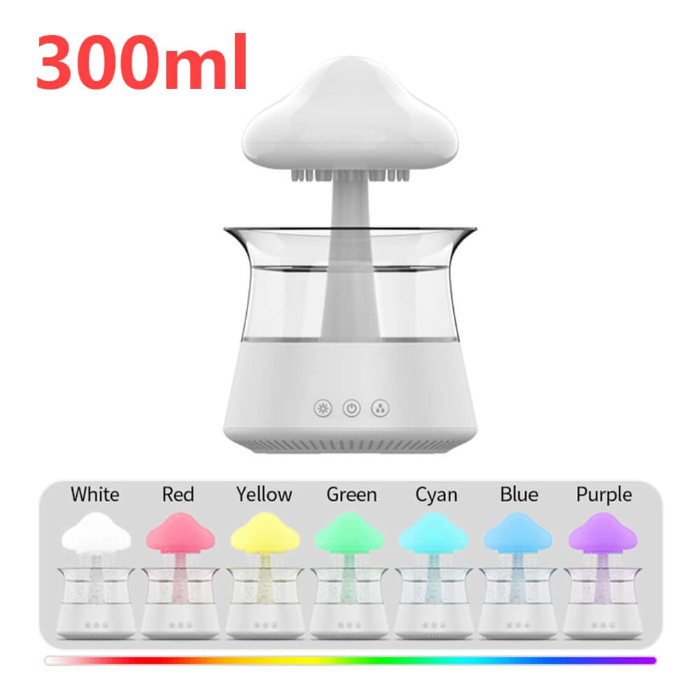 Mushroom Rain Air Humidifier 300ml